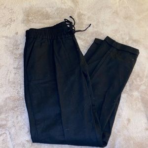 NWOT - J. Crew Drawstring Pants - Black - Size 4